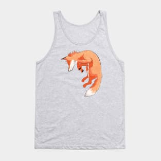 Leaping Red Fox Tank Top